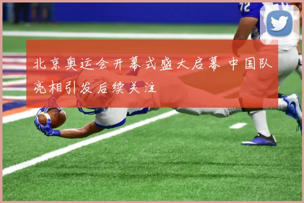 北京奥运会开幕式盛大启幕 中国队亮相引发后续关注